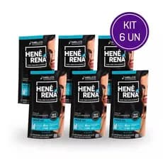 KIT 6 HENÊ RENÁ PRETO AZULADO
