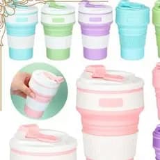 Copo De Café Multifuncional Portátil Dobrável Viagem SILICONE ECO FRINDLY/SAUVENIR Caneca De Chá
