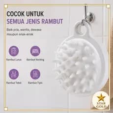Escova De Shampoo De Silicone Pente Massagem De Cabeça Anti Caspa Massageador De Couro Cabeludo Ferramenta De Limpeza Ma