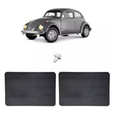 Par Revestimento Forro Porta Dianteira Fusca 78/96 Papelão