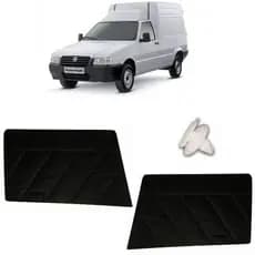 Par Forro Porta Fiat Fiorino Uno Dianteiro 87/14 + Grampos