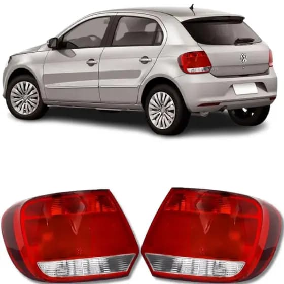 Par Lanterna Gol G6 2013 2014 2015 16 Bicolor Modelo Hella