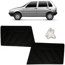 Par Forro Porta Fiat Fiorino Uno Dianteiro 87/14 + Grampos FIat:Uno 4 Portas