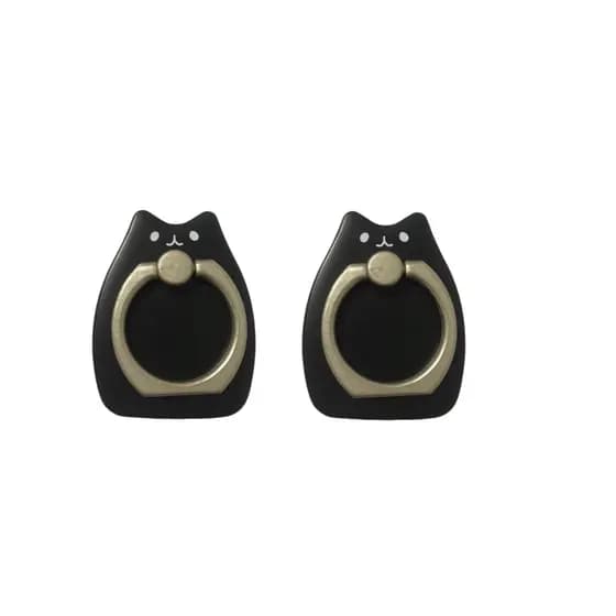 Kit Combo 2x Gatinhos de Dedo Suporte Para Celular Anti-queda e Furto