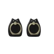 Kit Combo 2x Gatinhos de Dedo Suporte Para Celular Anti-queda e Furto