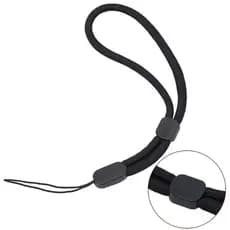 Cordão Curto Nylon Para Celular Pen Drive Alça de Dedo Pulso de Mão Ajustável Usb Crachá