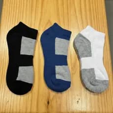 Meia Soquete Masculina Kit com 12 Pares de Meias Cano Curto em Algodão - Promoção !