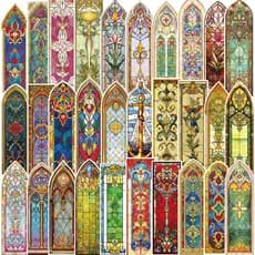 30 Peças Marcadores De Igreja Barroca-Suprimentos De Scrapbooking Criativos Literários , Papel INS Para Leitura E Decora