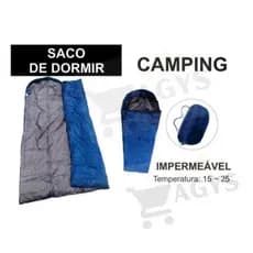 Saco de dormir com capuz Impermeável Camping 15ºC~25ºC