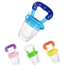 Chupeta Alimentadora Frutas Bico Silicone Mordedor para Bebê