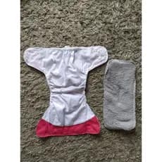 Absorvente fralda ecológica com 4 camadas de Melton *APENAS O ABSORVENTE*