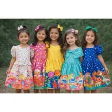 Vestidos Lúdica Kids - Promoção!!!!