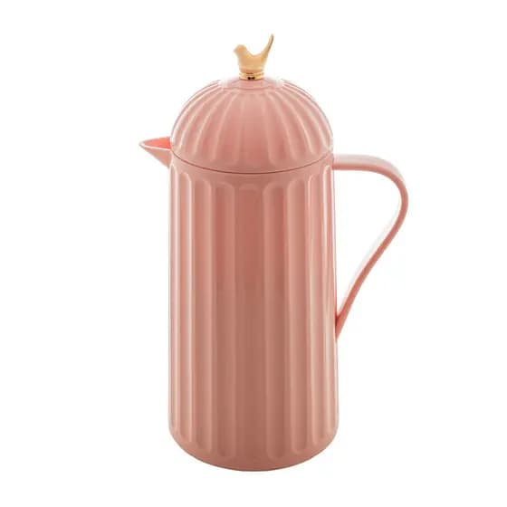 Garrafa Térmica de Plástico Bird Colibri Rosa 1 Litro Wolff