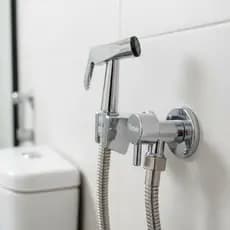 Ducha Higiênica Luxo Metal Cromado Acionamento 1/4 De Volta V124 Vimer