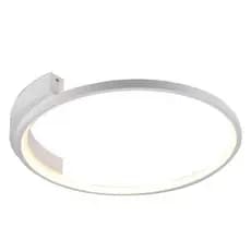 PLAFON BAMBOLE BRANCO 50X6CM 30W FO026LW BELLA