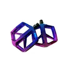Pedal Bike Rosca Grossa 9/16 Plataforma Nylon Camaleão Bike Bmx Mtb