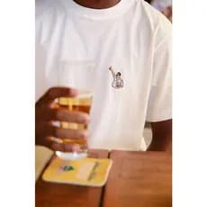 Camisa Zaca Brasil Minimalista Estampada Unissex 100% Algodão Premium
