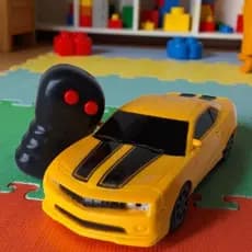Carrinho Controle remoto Com 2 Funções Ferrari ou Lamborghini Carrinho Menino