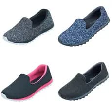 Tenis Calce Facil Slip On Conforto Tamanhos Especiais Donna Santa