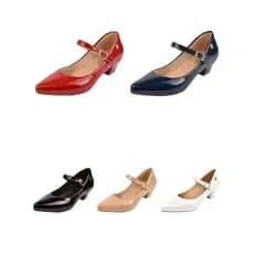 Scarpin Feminino Bico Fino Boneca Donna Santa