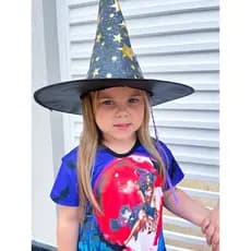 Fantasia Infantil Bruxa Halloween Bruxinha Menina
