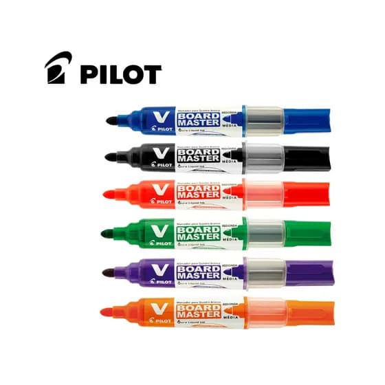 Pincel Para Quadro Branco PILOTO Recarregável - Varias Cores