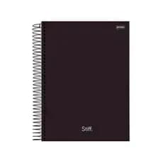 Caderno 20 Matérias Universitário Stiff - Jandaia CAPA:PRETO