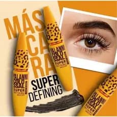 Máscara de cílios Yalanni The Colossal Volume Express, definição, alongamento
