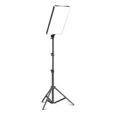 Iluminador LED Profissional GIGANTE 19 Polegadas + Controle Remoto + Tripé 2,1m Estúdio Vídeo e Foto