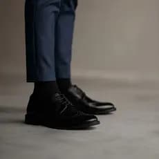 Sapato Casual Centuria Brogue em Couro Casamento Trabalho