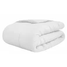 Edredom Casal Queen Dupla Face 01Pc Premiun Branco Liso