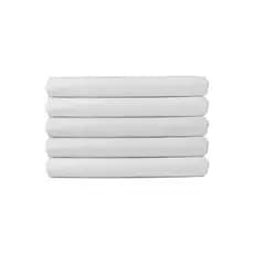 Kit 4 A 10 Lençol Queen Para Hotel Pousada Sem Elástico Micro Percal 400 Fios Clínica Médica Lavável