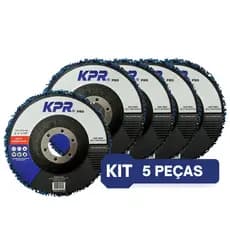 Strip Disc Removedor Desbaste Tintas, Fundos 115mm Kit 05pç