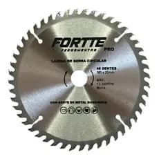 Disco Serra Circular 7 1/4 48 Dentes Para Madeira 180mm