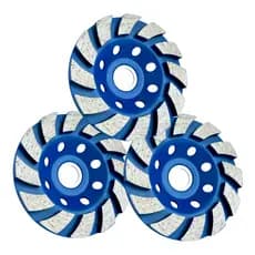 Disco Desbaste Rebolo Diamantado Turbo Alta Durabilidade 100MM