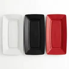 Conjunto 10 Bandejas Petisqueira Plástica