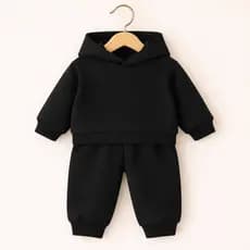 Conjunto Moletom Bebê Recém Nascido P M G GG Com Touca Algodão