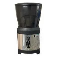 Bebedouro de Água Inox Com Base De Barro Filtro