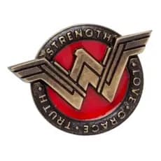 Pin Boton Piticas - Wonder Woman Mulher Maravilha Dc