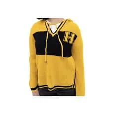 Moletom Casaco Tricot - Harry Potter Lufa Lufa Hogwarts