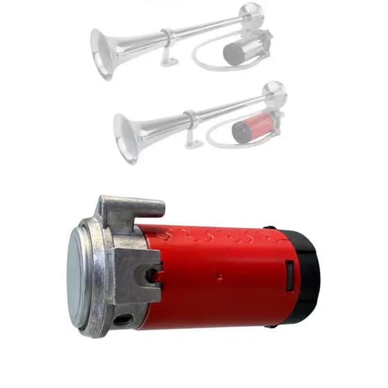 Compressor 12V Para Buzina À Ar Caminhão Caminhonete Carro Moto Barco