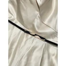 Acessórios de vestido embelezado feminino fivela elástica cinto de corrente de cintura fina