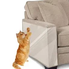 Kit c/2 unidades Pelicula Capa Protetora Filme para sofá anti-arranhao de gatos pet Protetor Mesa Cadeira Sofa