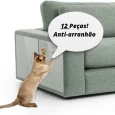 Kit 12 peças protetor Gato Sofá Adesivo Anti Arranhão gato protege móveis sofá móveis