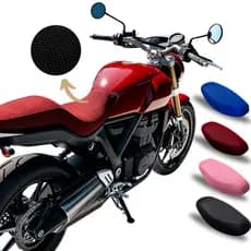 CAPA TÉRMICA IMPORTADA 3D BANCO DE MOTO HONDA Bis 100/110/125 Bros 125/150/160 Fazer 250