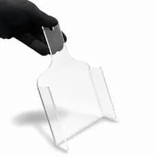 Espátula Slice Cake Medidor De Fatia Acrílico 3mm Cortador Para Bolos E Tortas