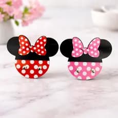 Porta Chaves Decorativo em MDF Minnie Personalizado