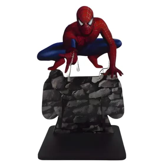 Suporte para Controle de Video Game Homem Aranha PS5 PS4 e Xbox