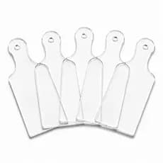 Kit Espátulas Slice Cake para Fatia de Bolos Tortas e Sobremesas 22x10cm em Acrílico 3mm