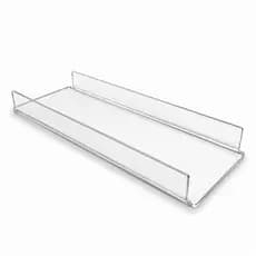 Kit Tampas Slice Cake Acrílico 30x10 Transparente 3mm Para Bolo e Sobremesa 5 ou 10 Unidades